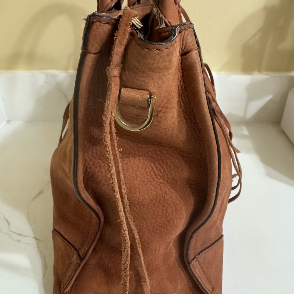 Rebecca Minkoff Brown Suede Tote - Picture 2 of 13